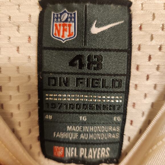 NFL Jersey SF 49ers 15 Michael Crabtree White Sz 48 On Field - Picture 2 of 3